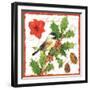 Holiday Birds I-Julie Paton-Framed Art Print