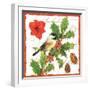 Holiday Birds I-Julie Paton-Framed Art Print