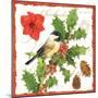 Holiday Birds I-Julie Paton-Mounted Art Print