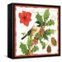 Holiday Birds I-Julie Paton-Framed Stretched Canvas