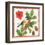 Holiday Birds I-Julie Paton-Framed Art Print