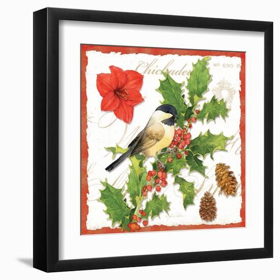 Holiday Birds I-Julie Paton-Framed Art Print