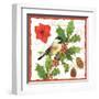 Holiday Birds I-Julie Paton-Framed Art Print