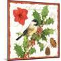 Holiday Birds I-Julie Paton-Mounted Art Print