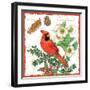 Holiday Birds II-Julie Paton-Framed Art Print