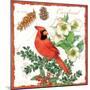 Holiday Birds II-Julie Paton-Mounted Premium Giclee Print