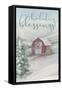 Holiday Blessings-Diannart-Framed Stretched Canvas