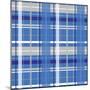 Holiday Blue Plaid-Joanne Paynter Design-Mounted Giclee Print