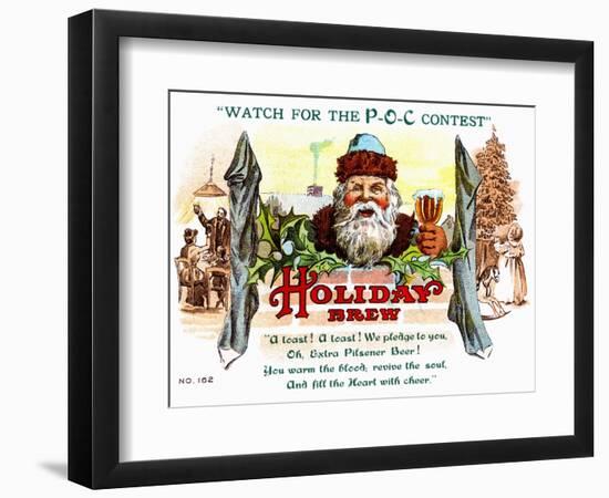 Holiday Brew-null-Framed Art Print