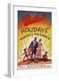 Holiday Butlins, UK, 1950-null-Framed Giclee Print