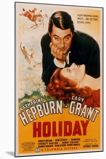 Holiday, Cary Grant, Katharine Hepburn, 1938-null-Mounted Art Print