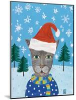 Holiday Cat-Nathaniel Mather-Mounted Giclee Print