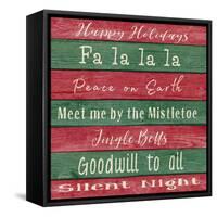 Holiday Chants I-Andi Metz-Framed Stretched Canvas