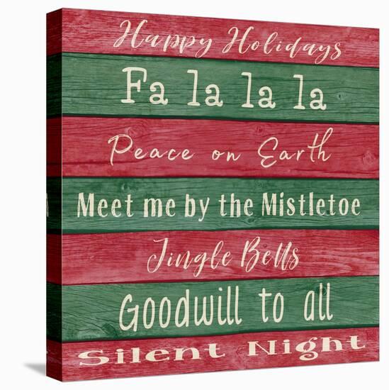 Holiday Chants I-Andi Metz-Stretched Canvas