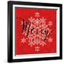 Holiday Charms I Red-Veronique Charron-Framed Art Print