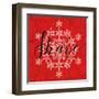 Holiday Charms II Red-Veronique Charron-Framed Art Print