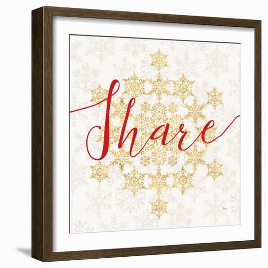 Holiday Charms II-Veronique Charron-Framed Art Print