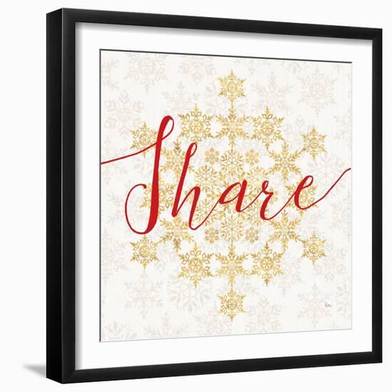 Holiday Charms II-Veronique Charron-Framed Art Print