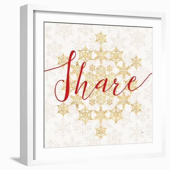 Holiday Charms II-Veronique Charron-Framed Art Print