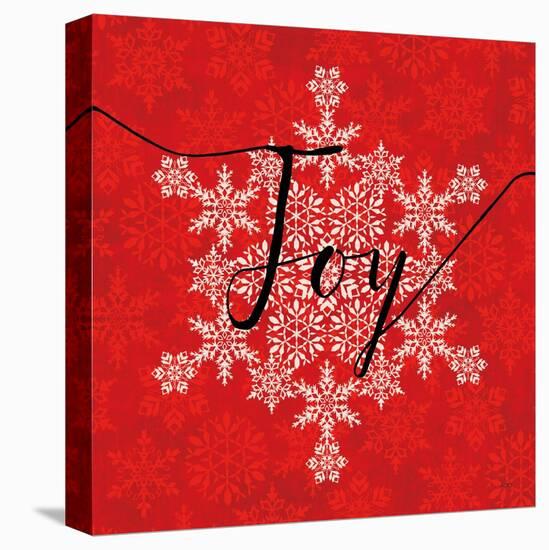 Holiday Charms IV Red-Veronique Charron-Stretched Canvas