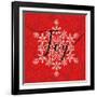 Holiday Charms IV Red-Veronique Charron-Framed Art Print