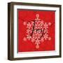 Holiday Charms IV Red-Veronique Charron-Framed Art Print