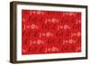 Holiday Charms V Red-Veronique Charron-Framed Art Print