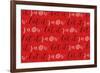 Holiday Charms V Red-Veronique Charron-Framed Art Print