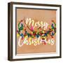 Holiday Cheer - Christmas Lights-Stella Chang-Framed Art Print