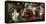 Holiday Christmas tree scene-Panoramic Images-Framed Stretched Canvas