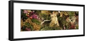 Holiday Christmas tree scene-Panoramic Images-Framed Photographic Print