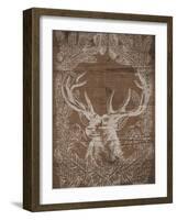 Holiday Deer-SD Graphics Studio-Framed Art Print