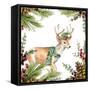 Holiday Deer-Lanie Loreth-Framed Stretched Canvas