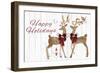 Holiday Deers-PI Studio-Framed Art Print