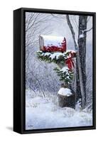 Holiday Delivery-John Morrow-Framed Stretched Canvas