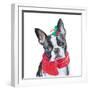 Holiday Dog II-Patricia Pinto-Framed Art Print