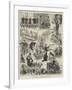 Holiday Entertainments, Our Artist's Notes at Hengler's Circus-Alfred Courbould-Framed Giclee Print