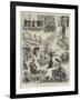 Holiday Entertainments, Our Artist's Notes at Hengler's Circus-Alfred Courbould-Framed Giclee Print