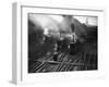 Holiday Expresses About to Leave King's Cross Station-null-Framed Premium Photographic Print