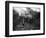 Holiday Expresses About to Leave King's Cross Station-null-Framed Photographic Print