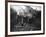 Holiday Expresses About to Leave King's Cross Station-null-Framed Photographic Print