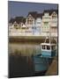 Holiday Flats Overlooking the Port, Deauville, Calvados, Normandy, France-David Hughes-Mounted Photographic Print