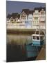 Holiday Flats Overlooking the Port, Deauville, Calvados, Normandy, France-David Hughes-Mounted Photographic Print