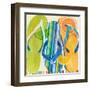 Holiday Flip Flops-Mary Escobedo-Framed Art Print