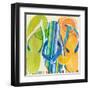 Holiday Flip Flops-Mary Escobedo-Framed Art Print