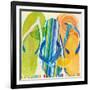 Holiday Flip Flops-Mary Escobedo-Framed Art Print