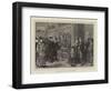 Holiday Folks at the National Gallery-Charles Green-Framed Giclee Print