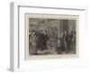 Holiday Folks at the National Gallery-Charles Green-Framed Giclee Print