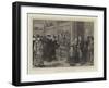 Holiday Folks at the National Gallery-Charles Green-Framed Giclee Print