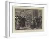 Holiday Folks at the National Gallery-Charles Green-Framed Giclee Print